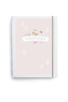Maan Amsterdam Geboorteboek en Kraambezoekboek Roze - Invulboek rondom geboorte en kraamvisite - Opbergen geboortepost - Babyboek