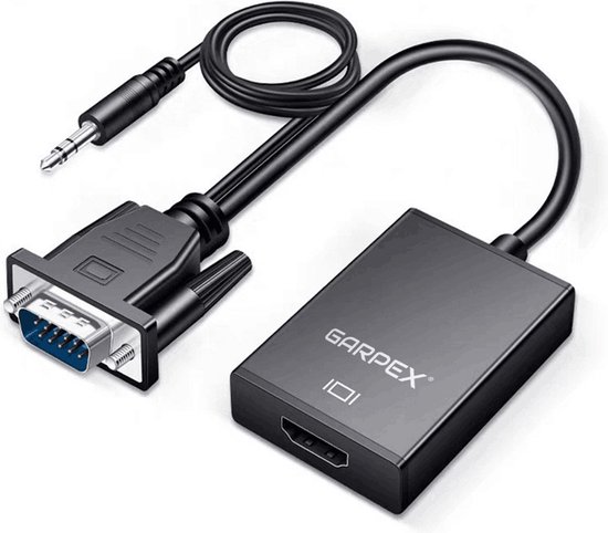 Garpex VGA (+ Audio) naar HDMI Adapter