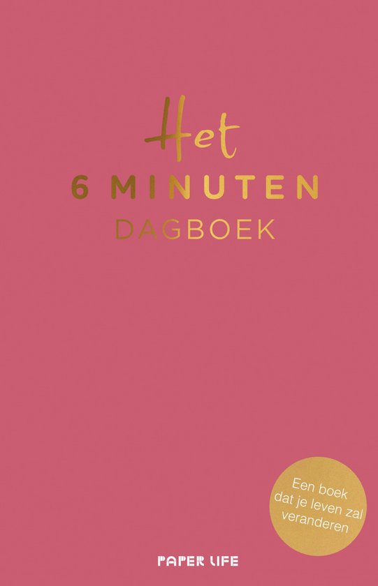 Het 6 minuten dagboek - Roze