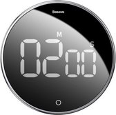 Baseus heyo rotatie countdown timer voor sport- en keukengebruik Zwart ACDJS-01
