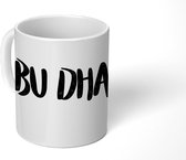 Mok - de stadsnaam Abu Dhabi - 350 ML - Beker - Uitdeelcadeautjes
