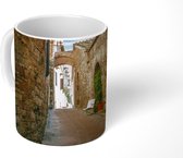 Mok - De oude binnenstad van San Gimignano in Italië - 350 ML - Beker - Uitdeelcadeautjes