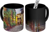 Magische Mok - Foto op Warmte Mok - Oude steeg in Rome - 350 ML - Uitdeelcadeautjes
