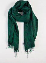 Nepal sjaal en omslagdoek Groen