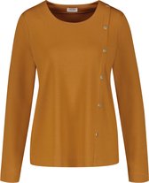 GERRY WEBER Dames Longsleeve met sierknopen