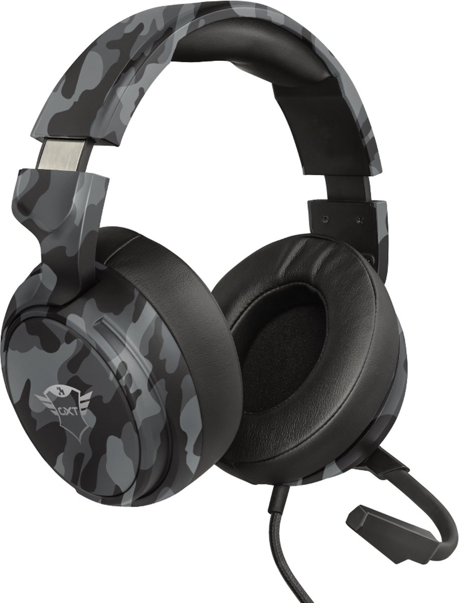 GXT 433K Pylo - Gaming Headset voor Xbox, PS4, PS5 en PC - Zwart - Camo