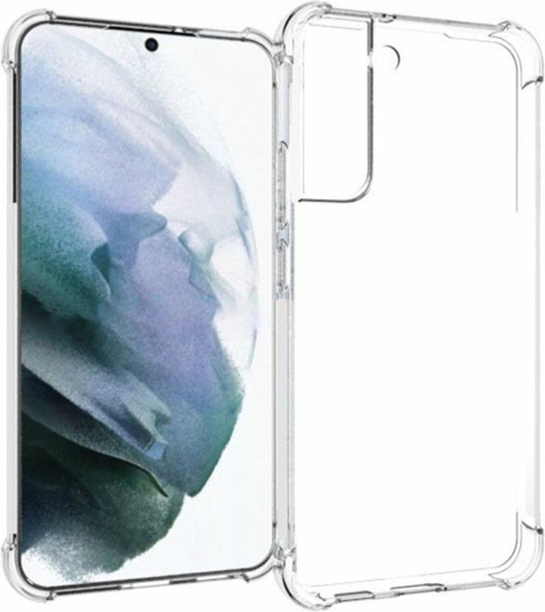 Lunso - Softcase hoes - Geschikt voor Samsung Galaxy S22 Plus / S22+ - Transparant