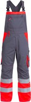 FE Engel Amerikaanse Overall EN 20471 3515-785 - Grijs/Rood - 68