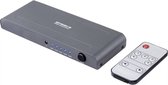 SpeaKa Professional SP-HSW-250 5 poorten HDMI-switch Ultra HD-geschikt 3840 x 2160 Pixel