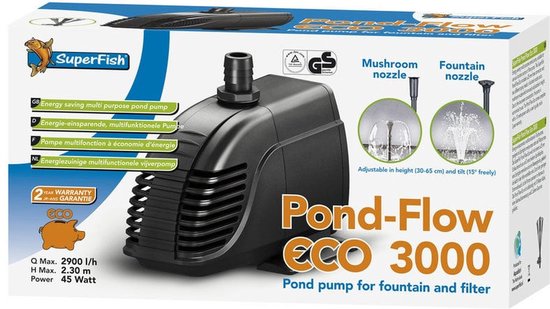 Superfish Pond Flow Eco 3000