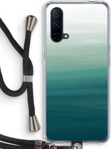 Case Company® - OnePlus Nord CE 5G hoesje met Koord - Ocean - Telefoonhoesje met Zwart Koord - Bescherming aan alle Kanten en Over de Schermrand