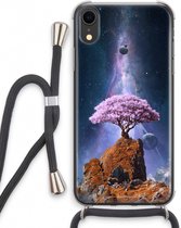 Case Company® - iPhone XR hoesje met Koord - Ambition - Telefoonhoesje met Zwart Koord - Extra Bescherming aan alle Kanten en Over de Schermrand