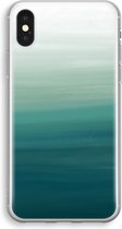 Case Company® - iPhone XS hoesje - Ocean - Soft Cover Telefoonhoesje - Bescherming aan alle Kanten en Schermrand