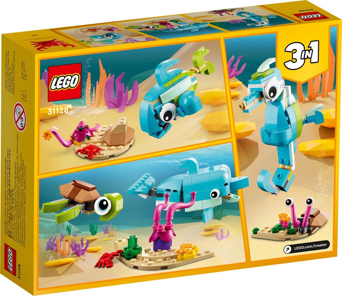 LEGO® Creator 3-en-1 31140 La licorne magique - Lego - Achat & prix