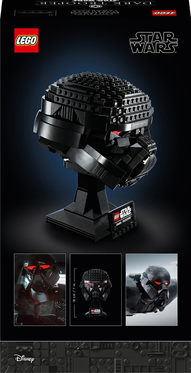 LEGO Star Wars Dark Trooper Helm - 75343 — afbeelding 9