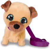 Mini Walkiez Herder Hondje - Interactieve knuffel - Incl. batterijen