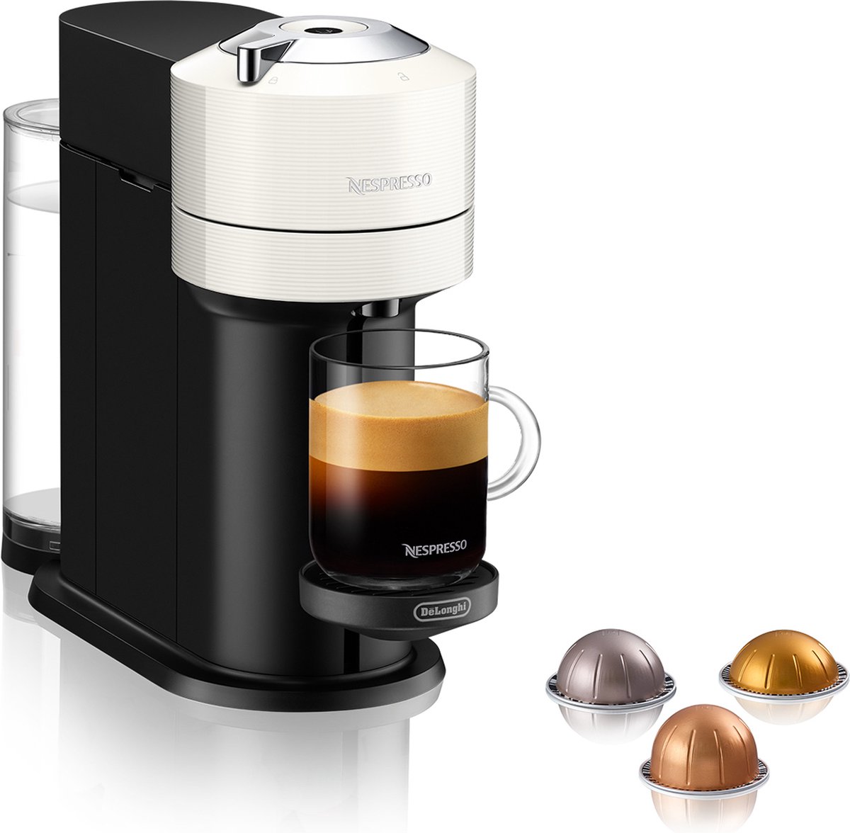 Clam de studie ten tweede De'Longhi Nespresso Vertuo ENV 120.W koffiezetapparaat Volledig  automatisch... | bol.com