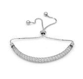 Armband Dames - Zilver - Bangle -  STAINLESS STEEL - Sevend®