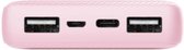 Trust Trust 15.000 mAh Powerbank - USB, USB-C én Micro-USB aansluiting met snelladen - Quick Charge (QC 3.0) & Power Delivery (PD) - Externe batterij powerbank voor smartphones en tablets  Ro