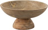 Clayre & Eef Decoratie schaal Ø 29*14 cm Bruin Hout Fruitschaal Decoratieve accessoires Woonaccessoires