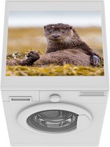 Wasmachine beschermer mat - Schotse Otter - Breedte 55 cm x hoogte 45 cm