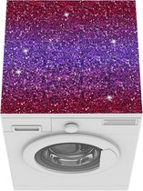 Wasmachine beschermer mat - Ombre - Waterman - Zodiac - Geboortesteen - Patroon - Breedte 60 cm x hoogte 60 cm