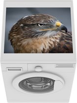 Wasmachine beschermer mat - Buizerd - Dieren - Vogel - Breedte 55 cm x hoogte 45 cm