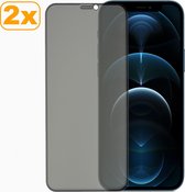 iPhone 12 Pro Max - Edge to Edge Screenprotector - iRon Skin - Privacy