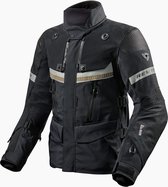 REV'IT! Dominator 3 GTX Black Motorcycle Jacket S - Maat - Jas
