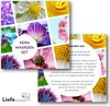 Afbeelding van het spelletje Kernwaarden set - in kleur - coachtool - bloemen associatiekaarten - werkvorm - Liefs op papier