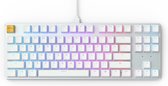 Glorious PC Gaming Race GMMK clavier USB QWERTY US International Argent, Blanc