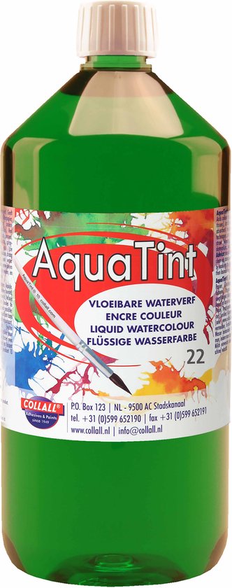 Ecoline / aquatinte VERT FONCE bouteille 1 litre