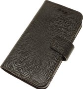 Made-NL Handgemaakte ( Samsung Galaxy S21 ) book case Zilver/Zwart reptielen print leer