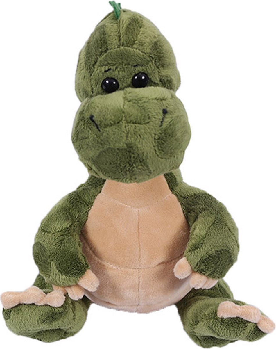 Afbeelding van product PIA Soft Toys  Knuffel Dino groen 30 cm
