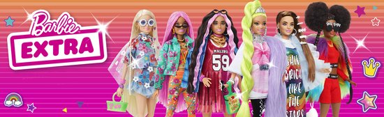 Barbie Tienerpop Extra Unicorn-pig Roze 2-delig van Barbie — afbeelding 4
