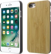 Peachy Bamboe cover Handgemaakt iPhone 7 8 SE 2020 SE 2022 houten hoesje Hardcase
