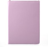 Peachy Bescherming 360 draai kunstleer hoes flip - iPad 2017 2018 - Roze