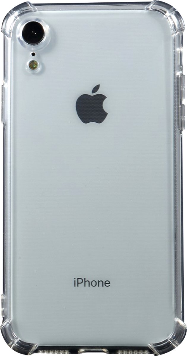 Peachy Doorzichtig Clear Extra Beschermend hoesje TPU iPhone XR Case - Transparant Protection
