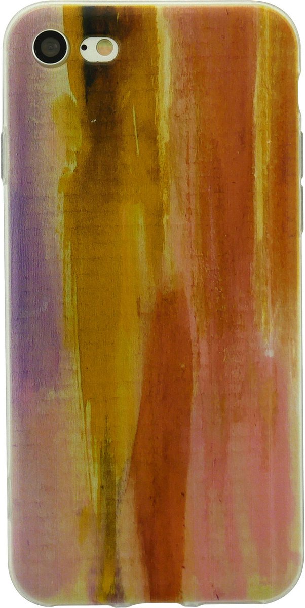 Peachy Tinystories geillustreerde Zonsondergang hoesje geschikt voor iPhone 7 8 SE 2020 SE 2022 - Sunset Case