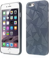 Peachy Triangle aluminium hoesje iPhone 6 Plus / 6s Plus Zwarte hardcase Driehoek cover