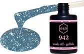 Gellak - 942 - 15 ml | B&N - soak off gellak