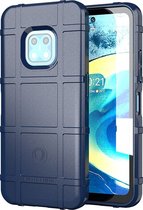 Nokia XR20 Hoesje - Mobigear - Rugged Shield Serie - TPU Backcover - Blauw - Hoesje Geschikt Voor Nokia XR20