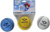 Honkbal 9" Rubber Assorti