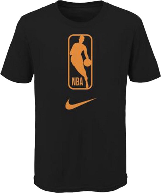 Nike NBA Team 31 SS Tee EZ2B7BCPZ-31T, voor een jongen, Zwart, T-shirt, maat: S