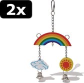 2x WOODIES REGENBOOG MOBIEL