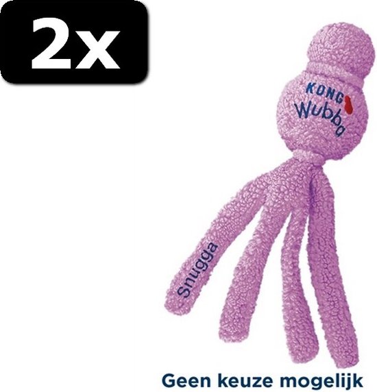 Snugga 2x KONG SNUGGA WUBBA ASS L 35,5X9X9CM | bol