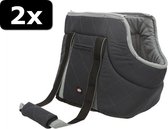 2x DRAAGTAS VICTORIA BL 50X26X29CM