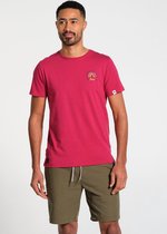 J&JOY - T-Shirt Mannen 18 Selva Sangria