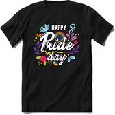 Pride Day | Pride T-Shirt Heren - Dames - Unisex | LHBTI / LGBT / Gay / Homo / Lesbi |Cadeau Shirt | Grappige Love is Love Spreuken - Zinnen - Teksten Maat 3XL