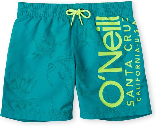 O'Neill Zwembroek Boys CALI FLORAL SHORTS Blue Ao 4 Zwembroek 104 - Blue Ao 4 50% Gerecycled Polyester (Repreve), 50% Polyester